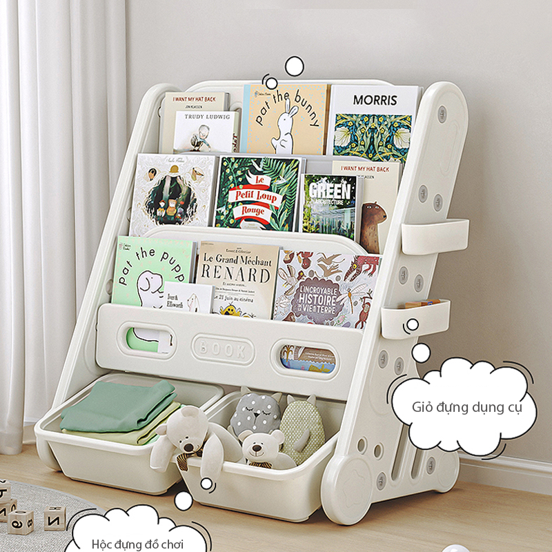 Kệ sách babyviva hình ngôi sao